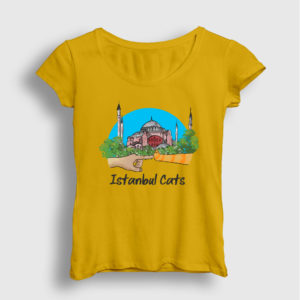 IstanbulCats Women T-shirt with HagiaSophia and Paw