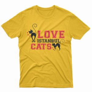 IstanbulCats T-shirt with Love Istanbul Cats