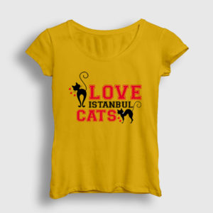 IstanbulCats Women T-shirt with Love Istanbul Cats